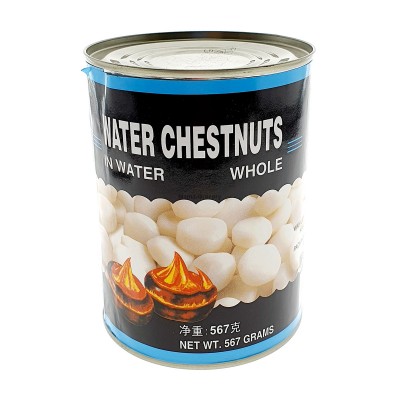 GoldFish Water Chestnuts Whole In Water 567g